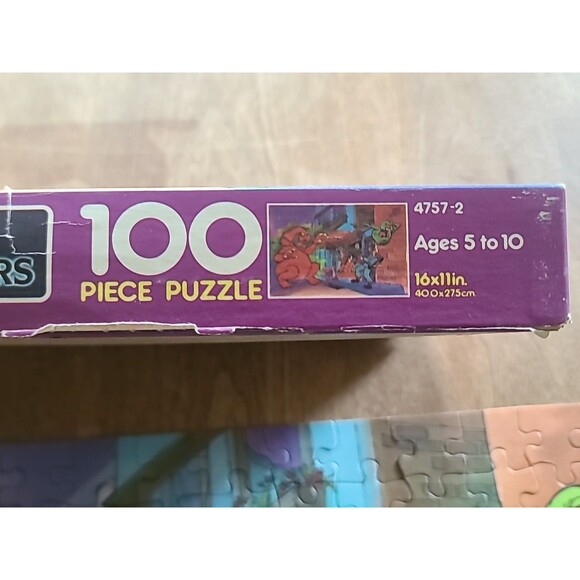 Milton Bradley The Real Ghostbusters 100 Piece Puzzle 1987 - Picture 10 of 10